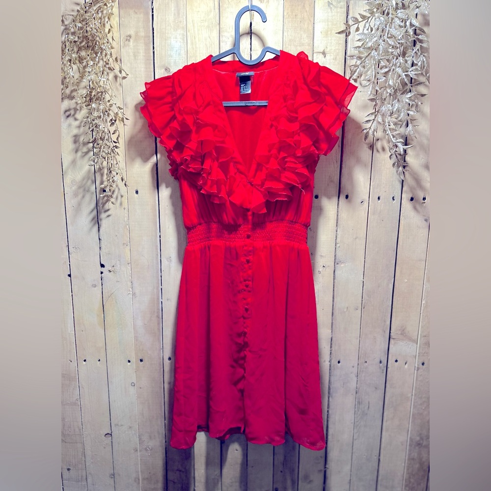 Red dress